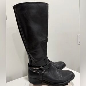 Life Stride Size 5 Black Over the Knee Boots